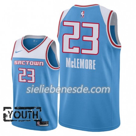 Kinder NBA Sacramento Kings Trikot Ben McLemore 23 2018-19 Nike City Edition Blau Swingman